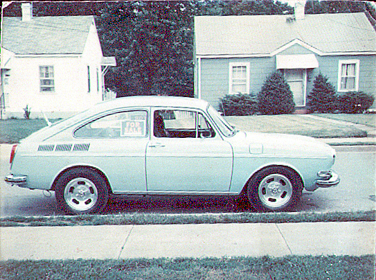 It is a a 1971 Volkswagen Type III Fastback It was stolen not long after